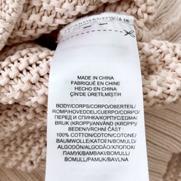 Ralph Lauren Pink Boat Neck Cotton Sweater - Picture 5 of 5